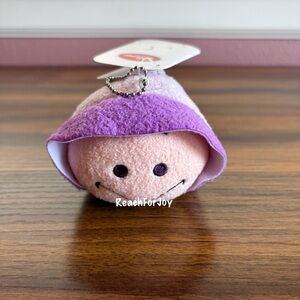 Tsum Tsum Plush Oyster Reusable Bag Keychain Disney Alice In Wonderland